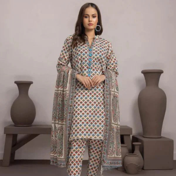 AL QAMMASH PRINTED LAWN