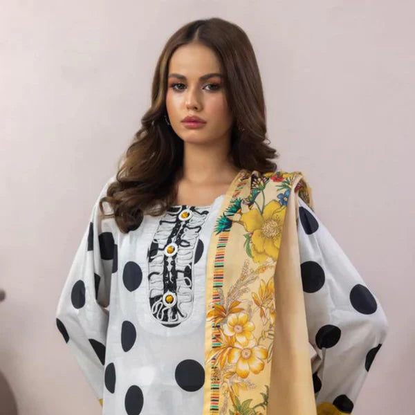 AL QAMMASH PRINTED LAWN