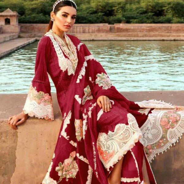 AL QAMMASH EMBROIDERED LAWN